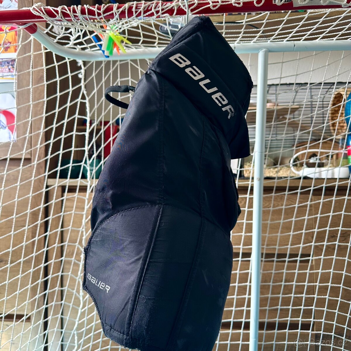 Brankářské kalhoty Bauer Junior, vel L pro výšku 150–165 cm - 2