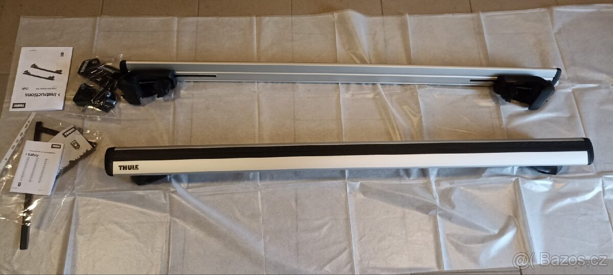 Střešní nosič Thule wingBar Evo alu 710410+7113. - 2