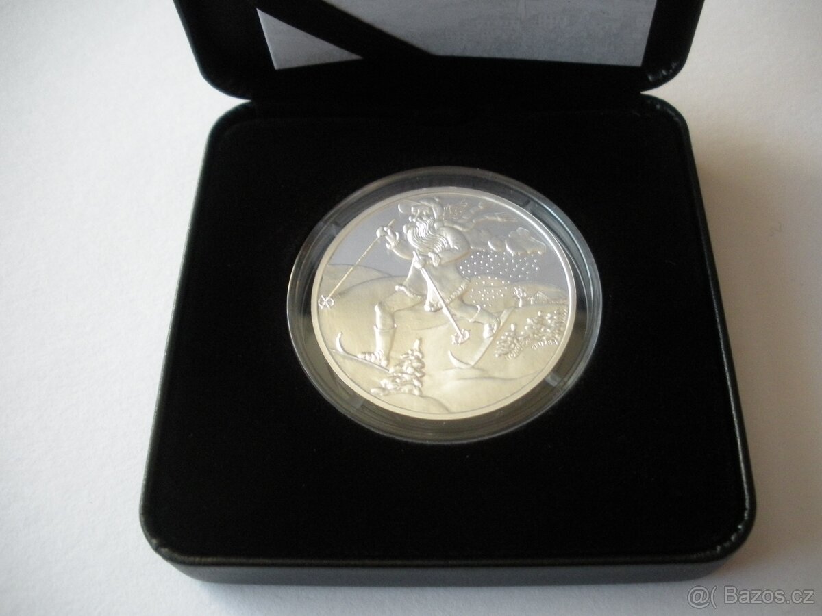 Stříbrná medaile Strážci českých hor Orlické hory a Rampušák - 2