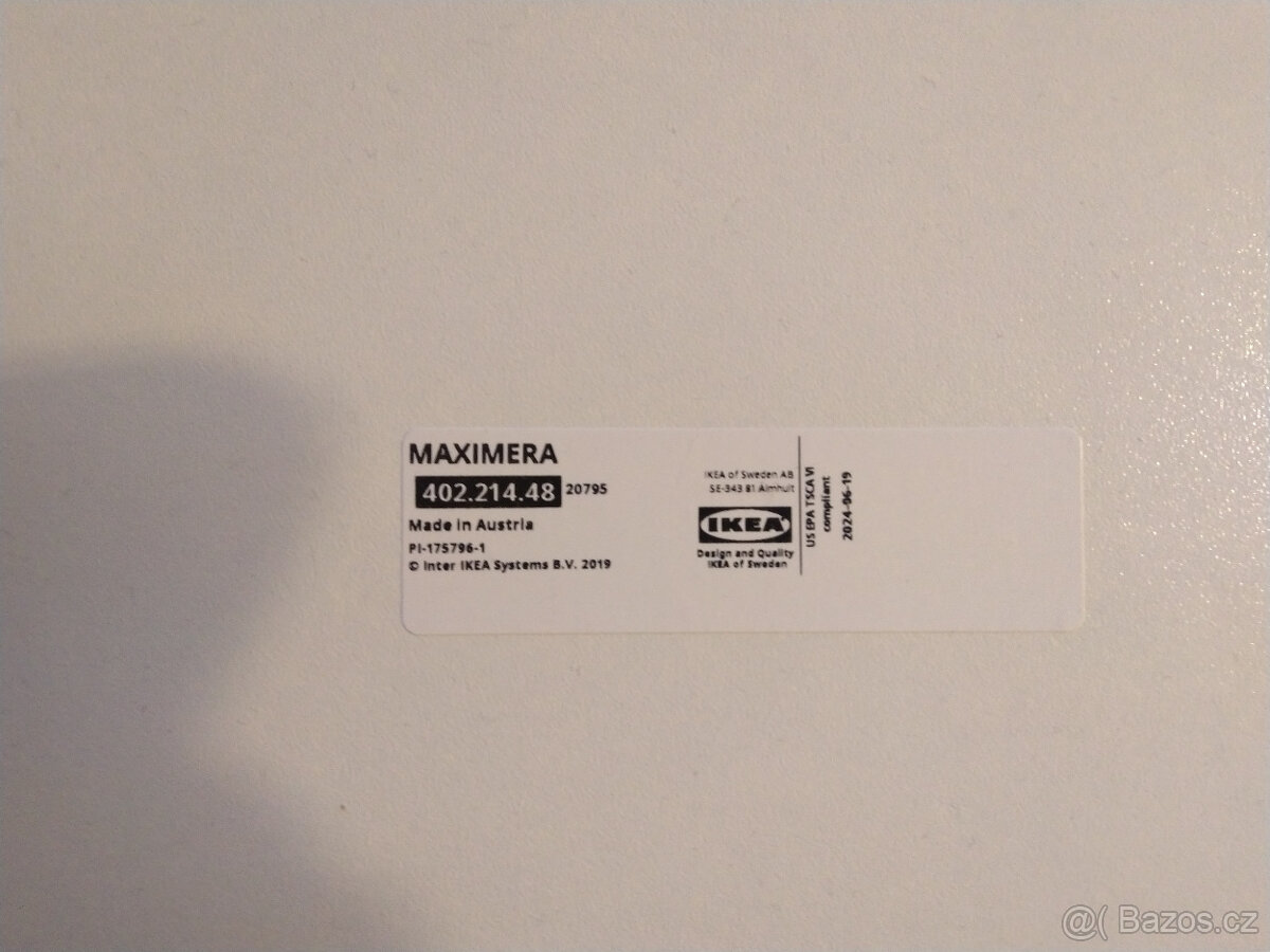 střední zásuvka MAXIMERA šířka 40, hloubka 60 cm - 2