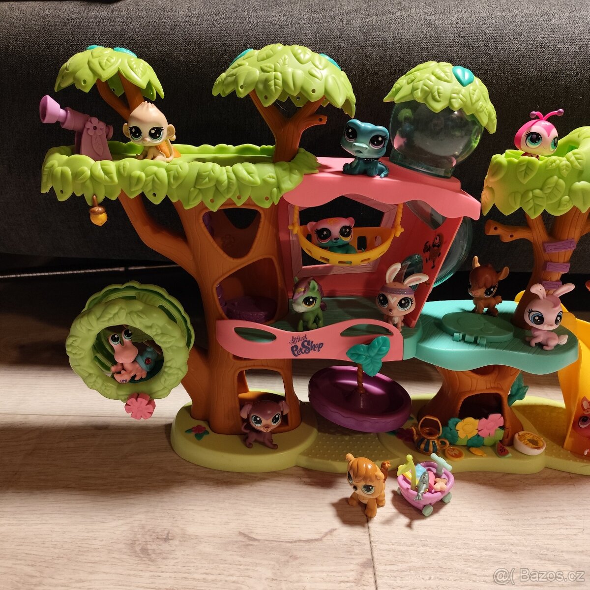 LPS stromový domeček spoustu zvířátek a doplňky - 2