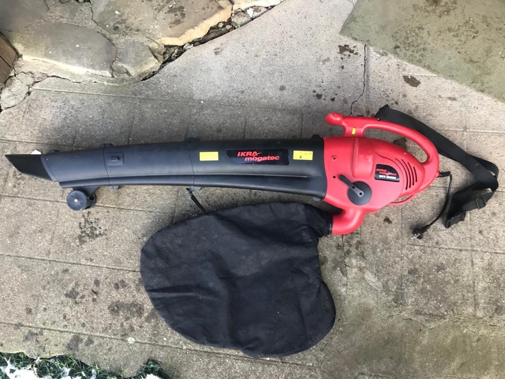 El.vysavač - foukač na listí s pytlem Ikra mogatec BVT 2500E - 2