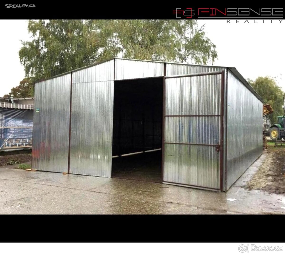 Hala 12×7 m + pozemek 600 m² k pronájmu – Kladno - 2