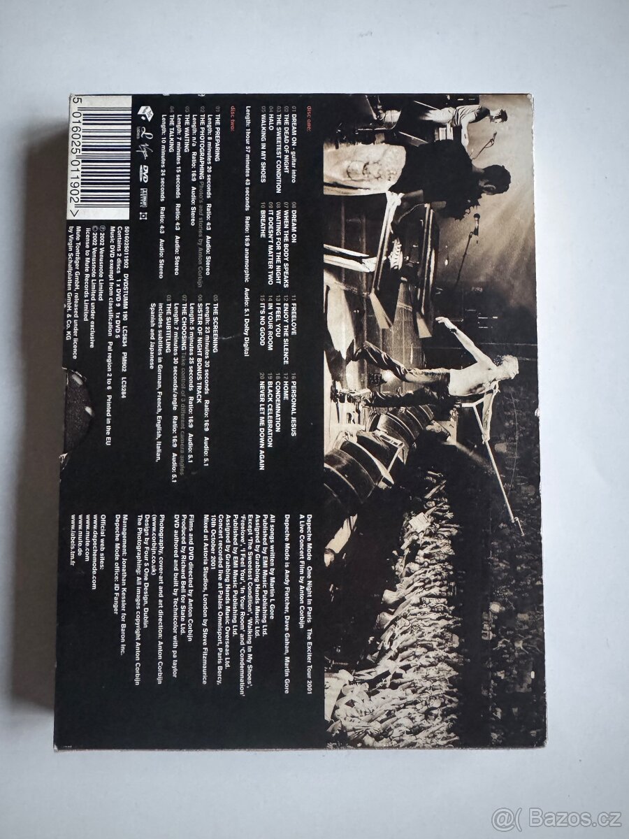 Depeche Mode One night in Paris Exciter - 2