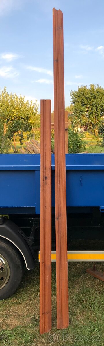 Ozdobná dřevěná římsa, lišta, ozdoba, obložka - 2