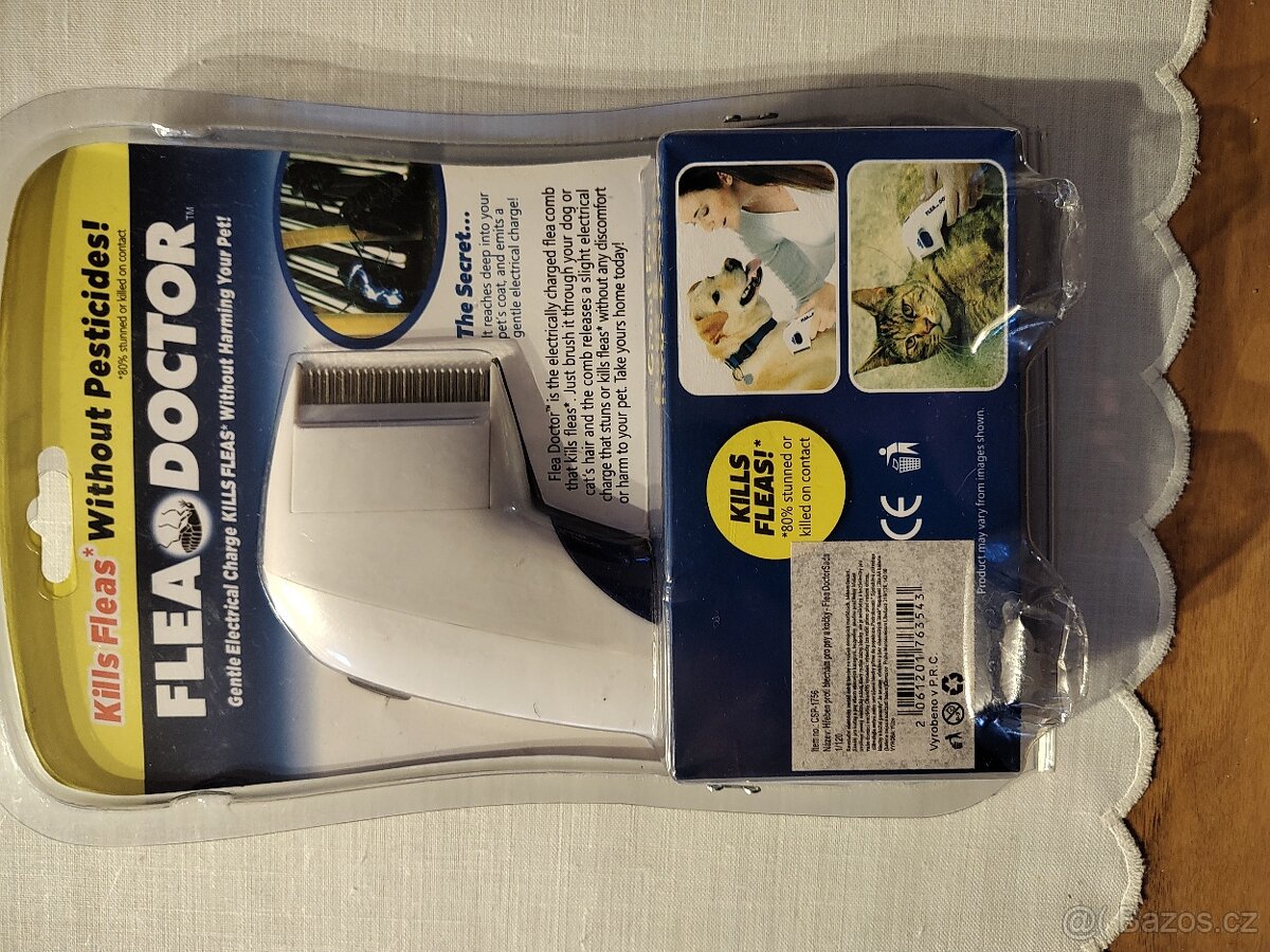 Hřeben proti blechám Flea Doctor - 2