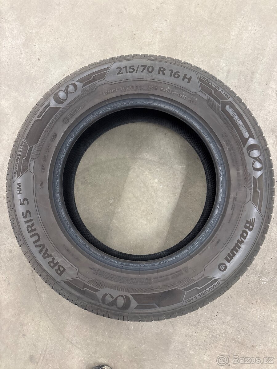 Pneu 215/70 R 16 Barum letní - 2