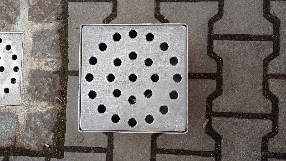 Bezsifonová vpusť nerez - 2