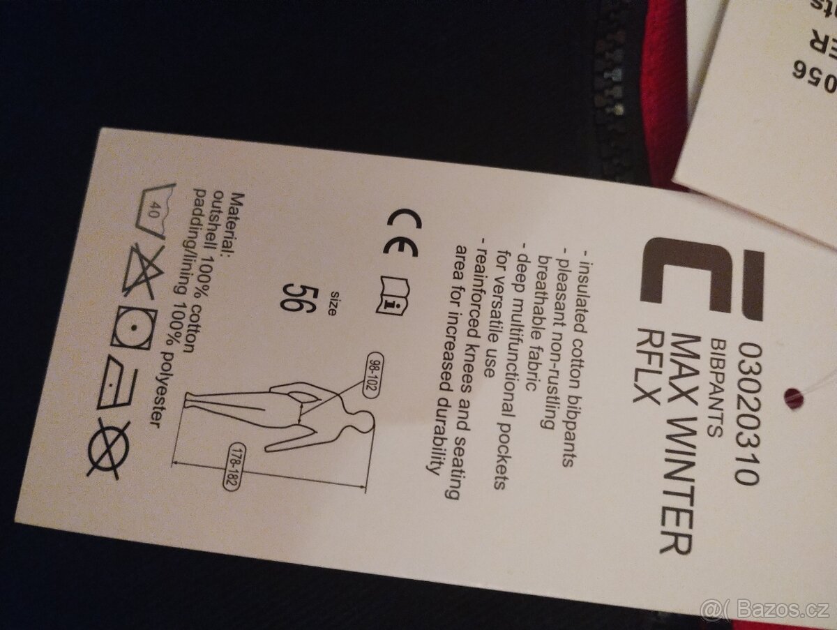 Pracovní kalhoty vel. 56 - 2