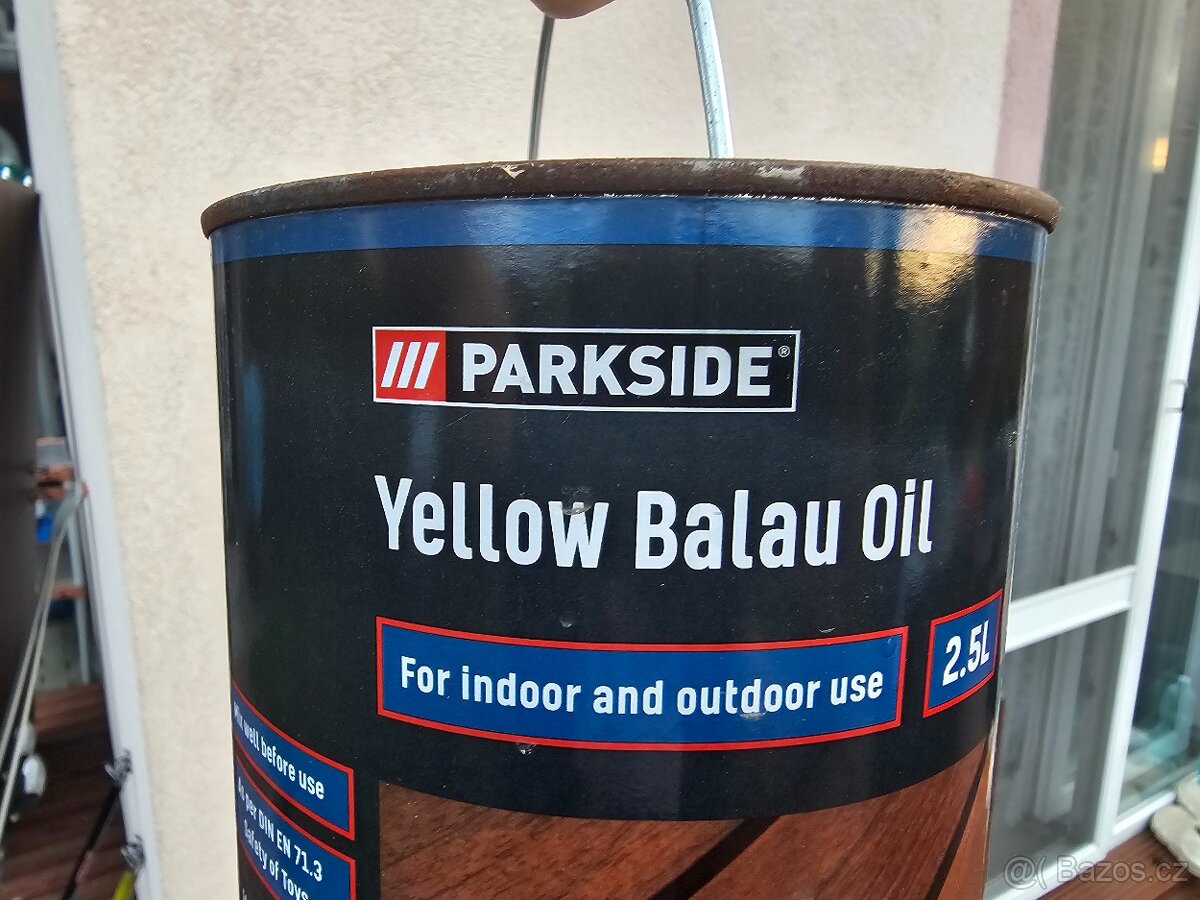 Olej na terasy 2 x 2.5l - Parkside - 2