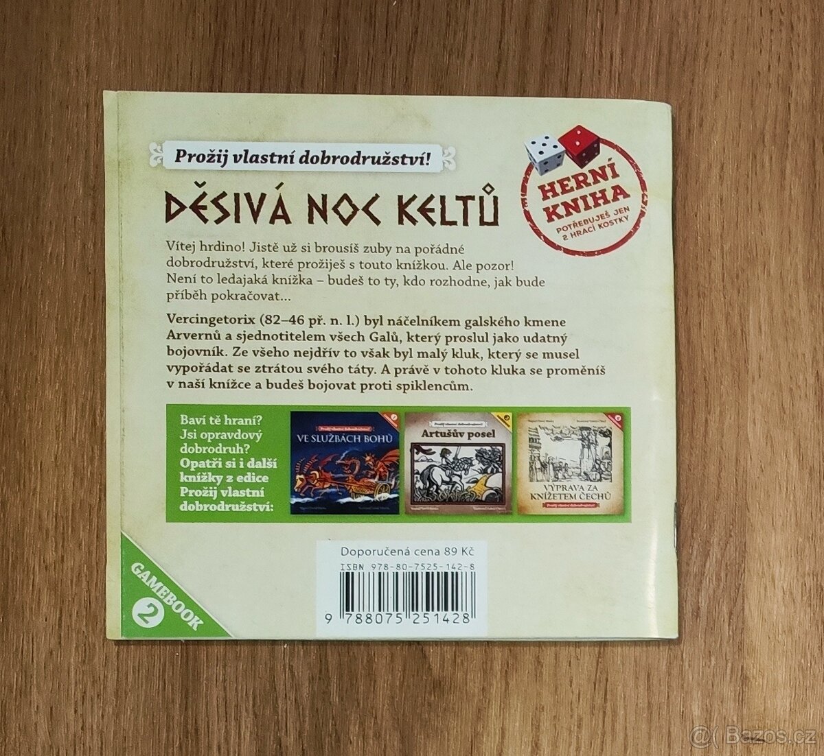 Gamebook Děsivá noc Keltů - 2