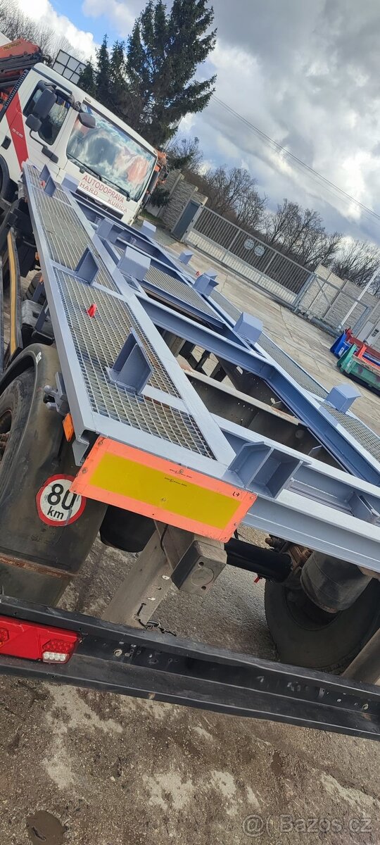 Schmitz AWF 18 - přívěs kontejnerový, r.v. 2005 - 2