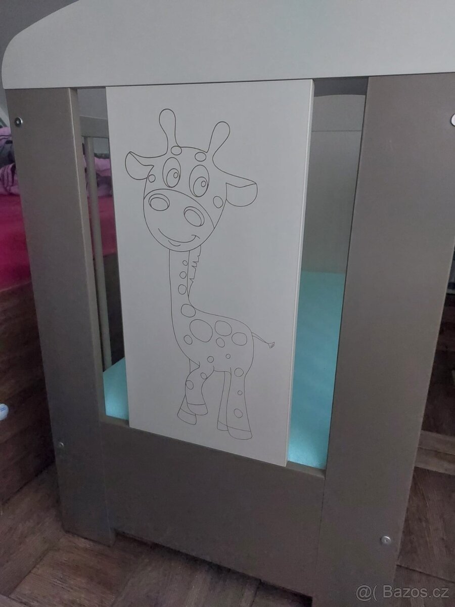 Dětská postýlka Drewex - Žirafa - 2