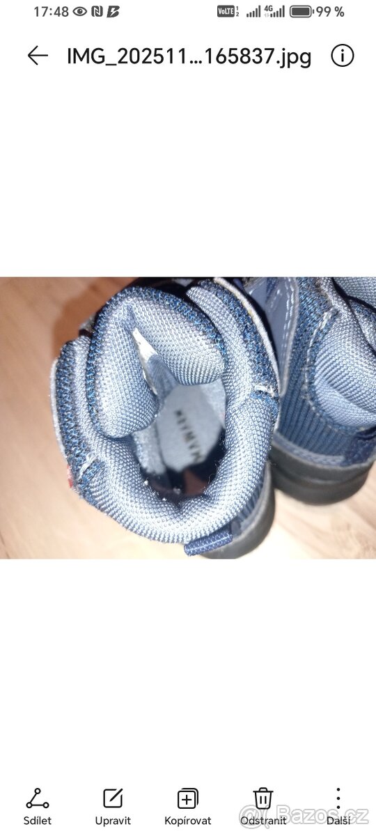 Sněhule vel. 24 Adidas - 2