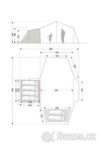 Prodám stan Vaude Castle - 2