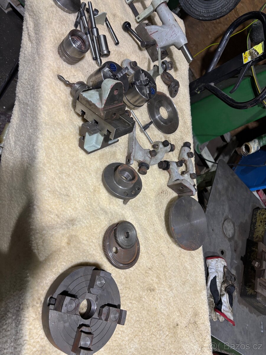 Prodám dílce k soustruhu MN 80 - 2