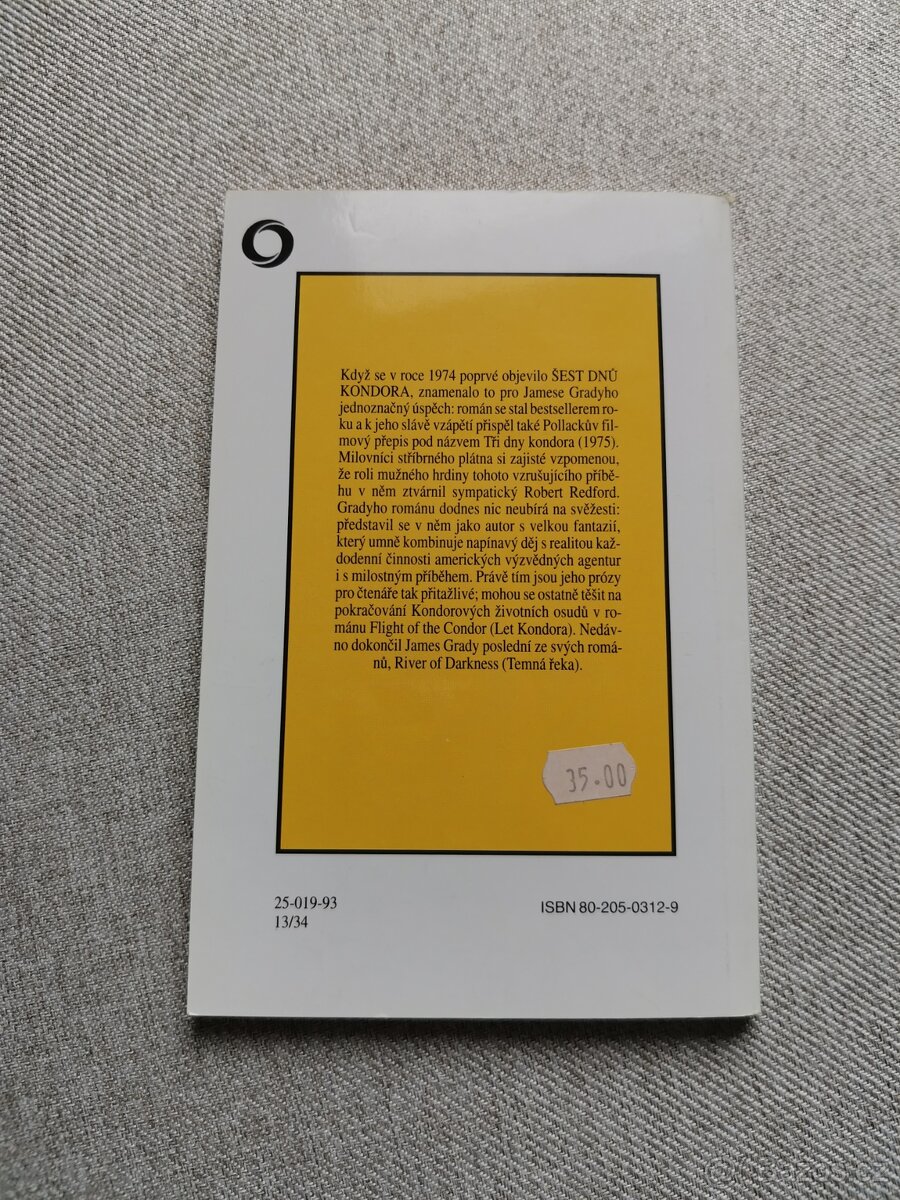 Šest dnů Kondora - James Grady - 2