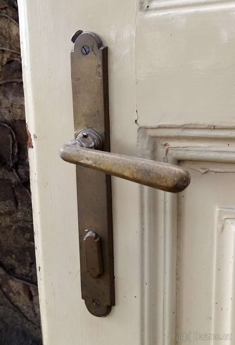 Starožitné smrkové dveře - 4 - 2