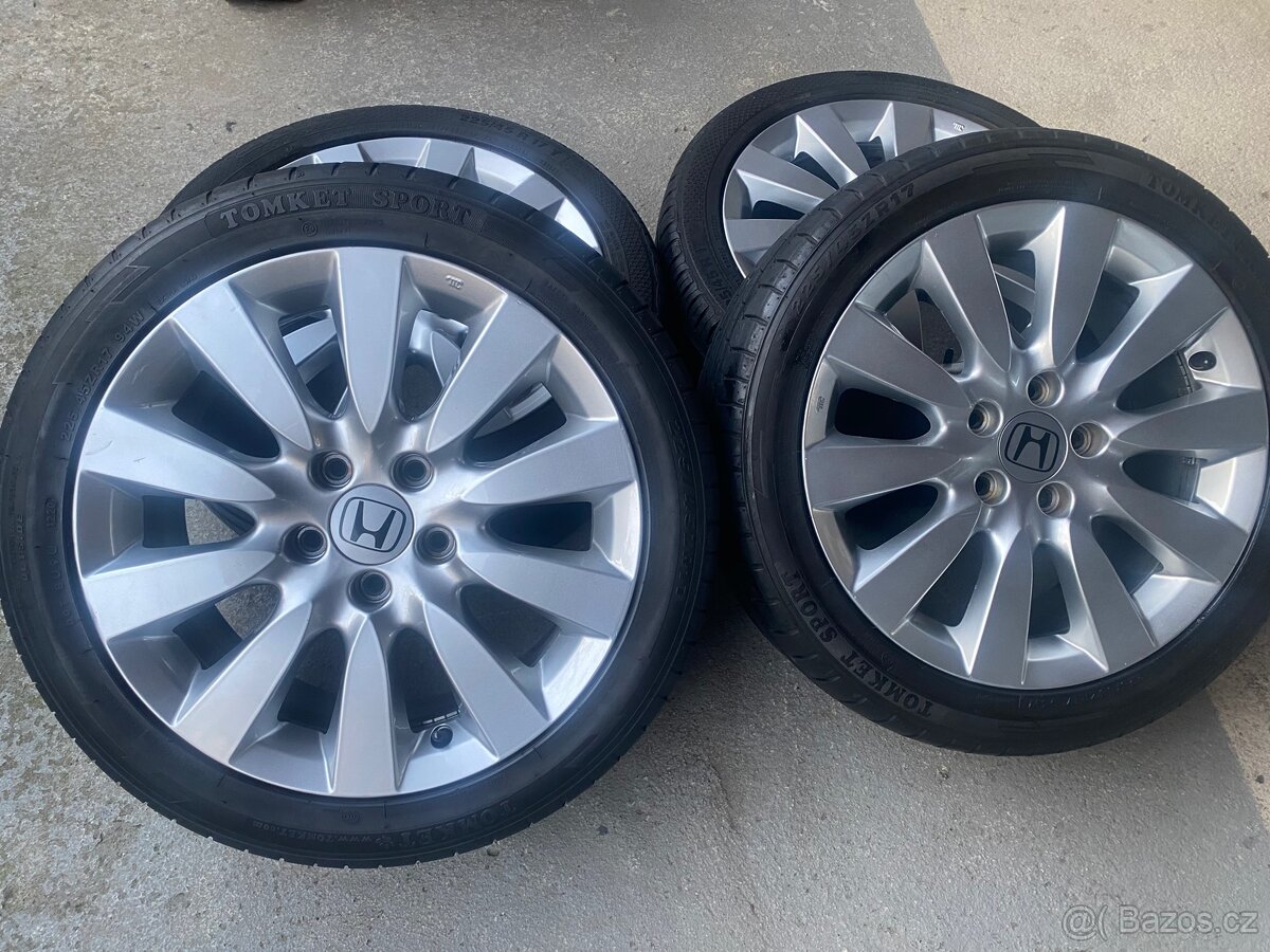 Alu 5x114,3x17” orig. Honda. - 2