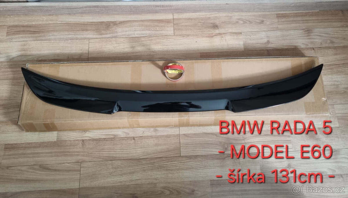 Lipo spoiler kridlo na kufor BMW 5 E60 - 2