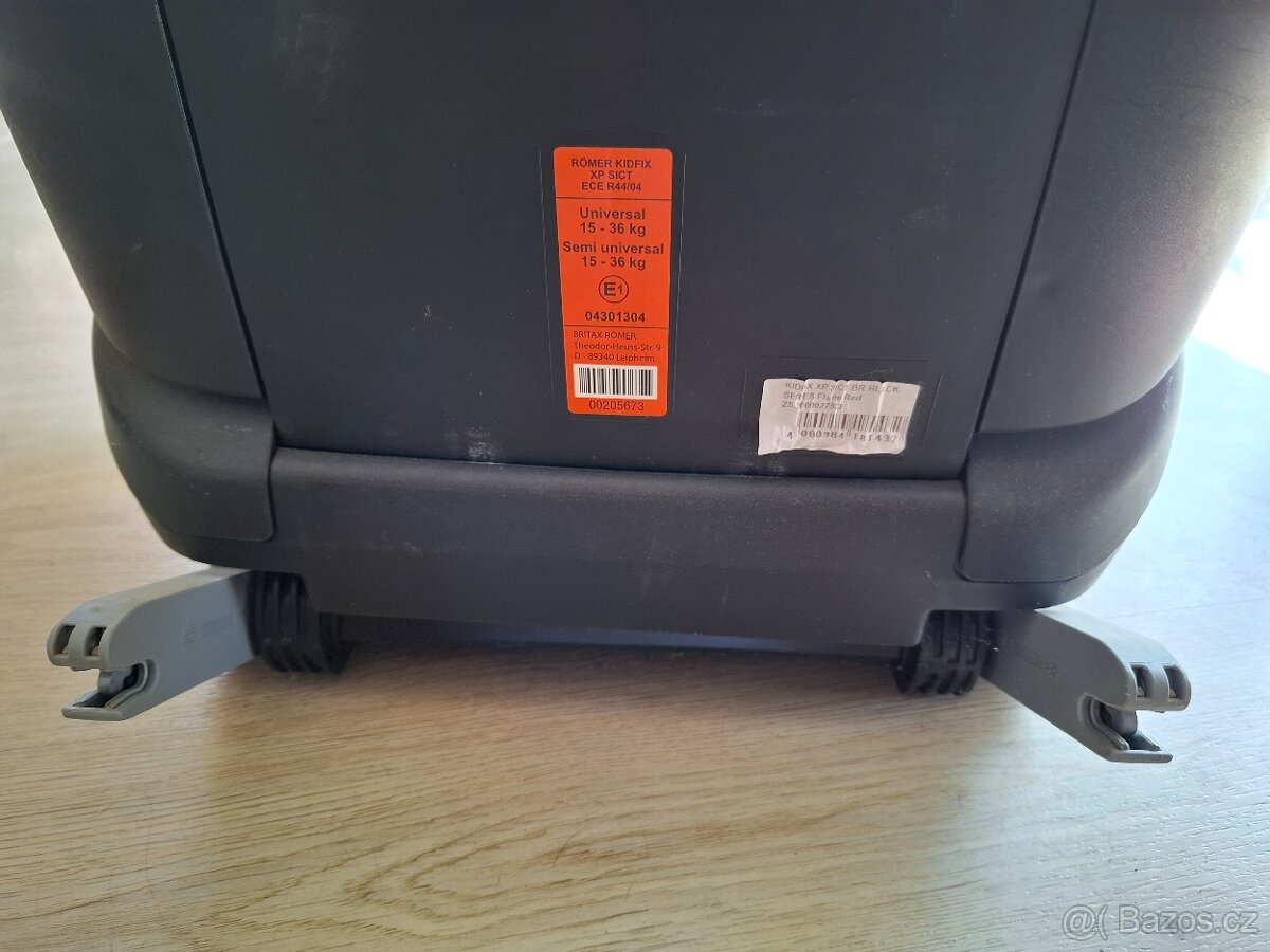 Autosedačka Britax Römer Kidfix XP SICT - Červená - 2