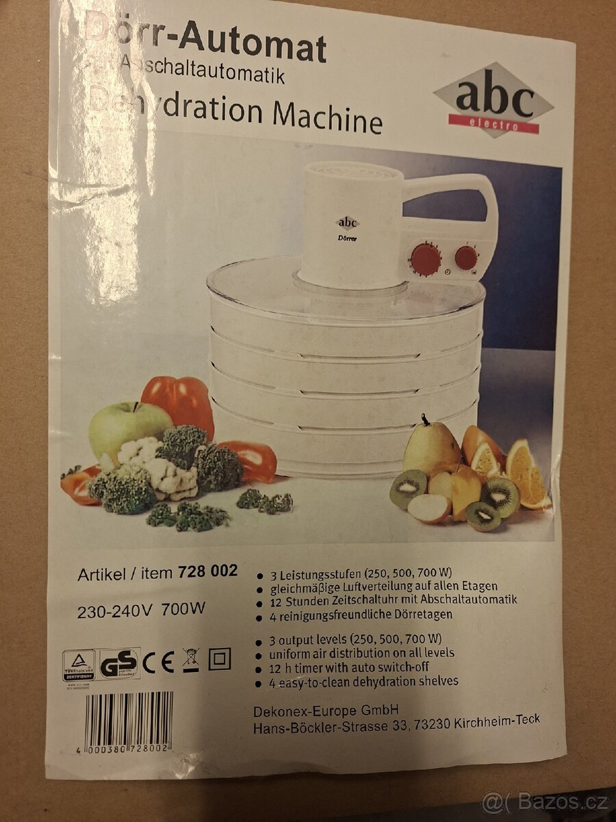 Sušička ovoce ABC Domo - 2