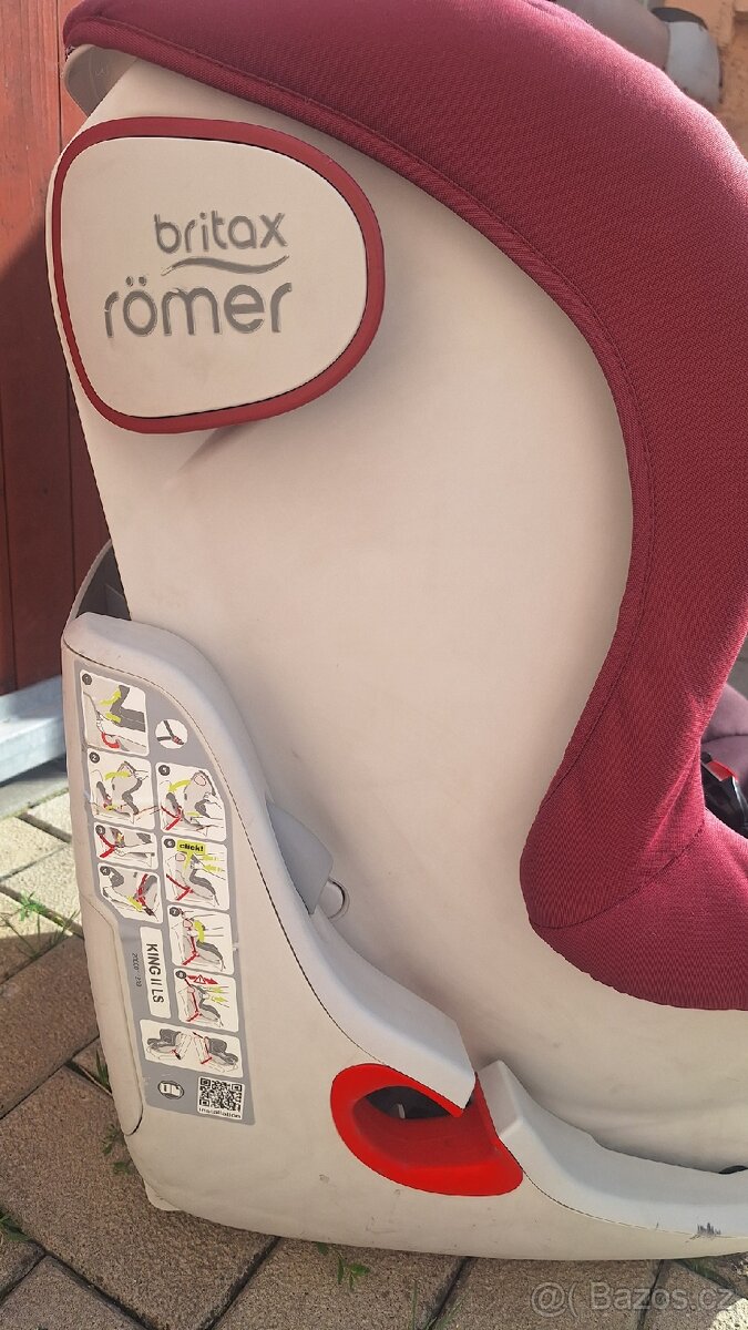 Autosedačka Britax Römer King II LS - 2