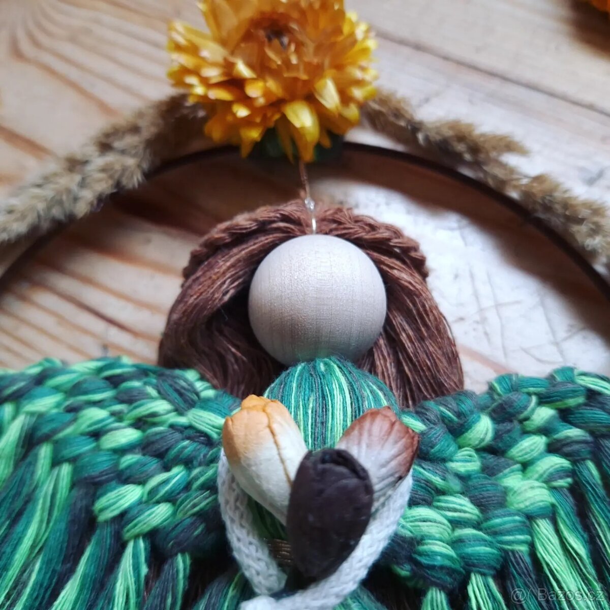 Boho věneček s vílou - 2