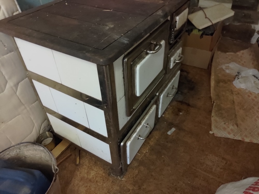 Kachlová kamna s troubou - 2