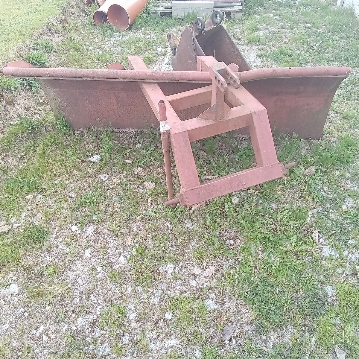 Pluh na sníh za traktor - 2