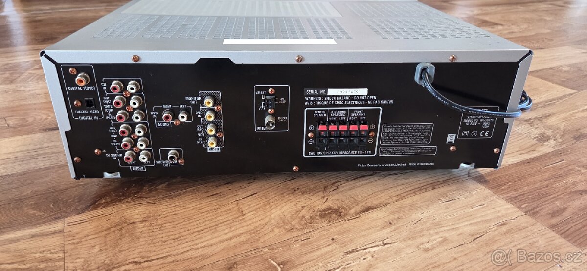 Prodám zesilovače,receiver jvc rx 5602 - 2