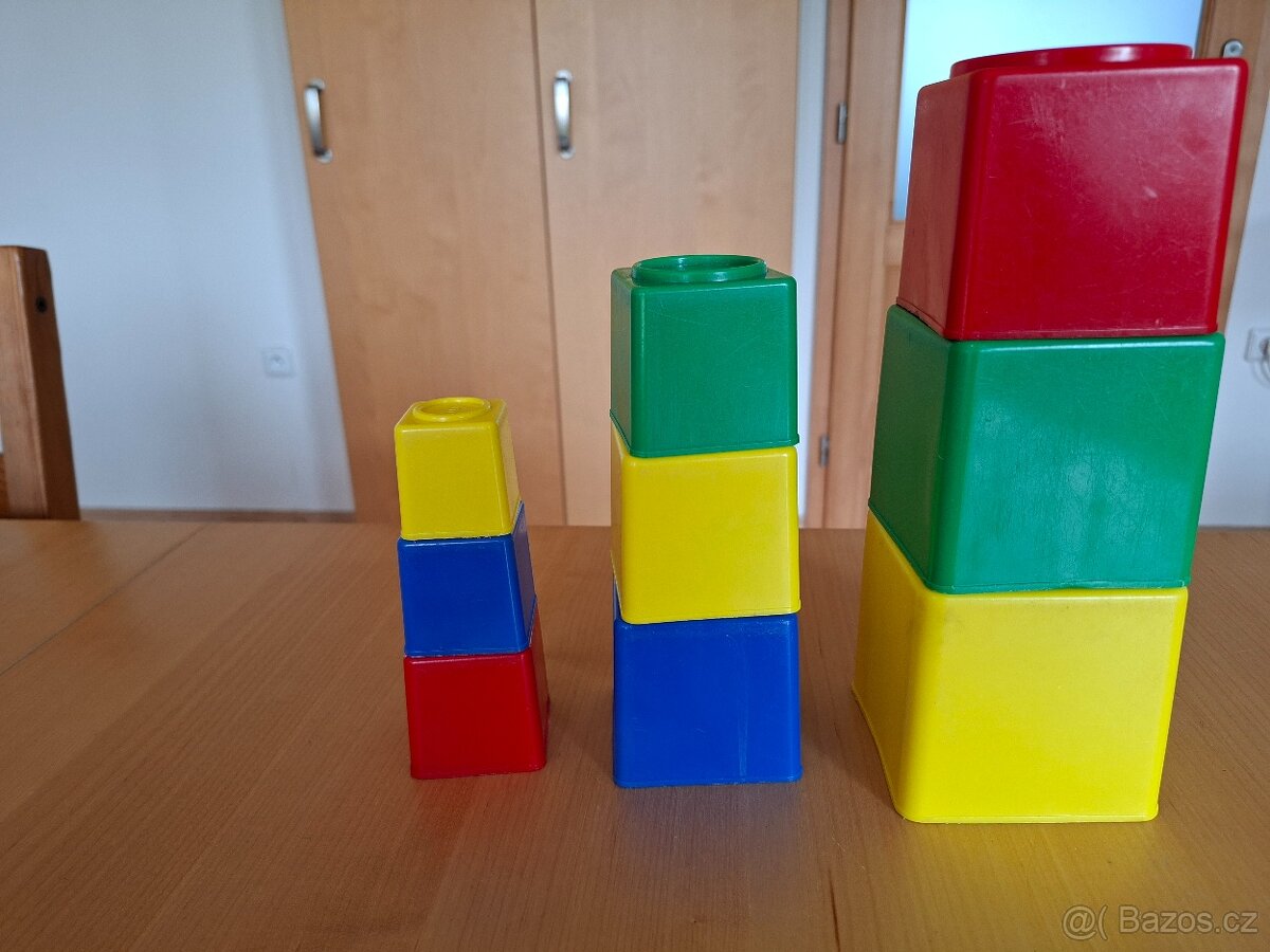 rezervace Vkládací kostky a kalíšky,3x - 2