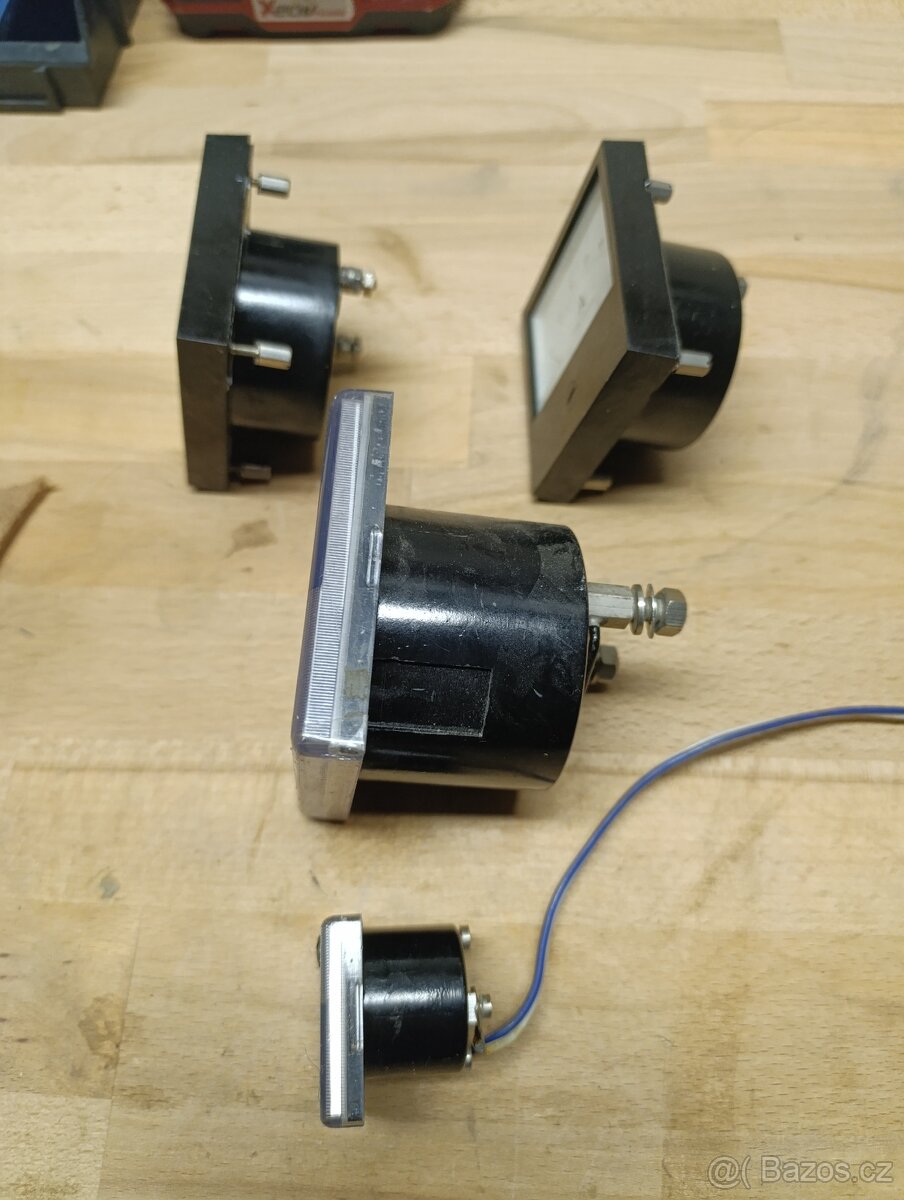 Prodám panelové měřáky Ampérmetry a voltmetr - 2