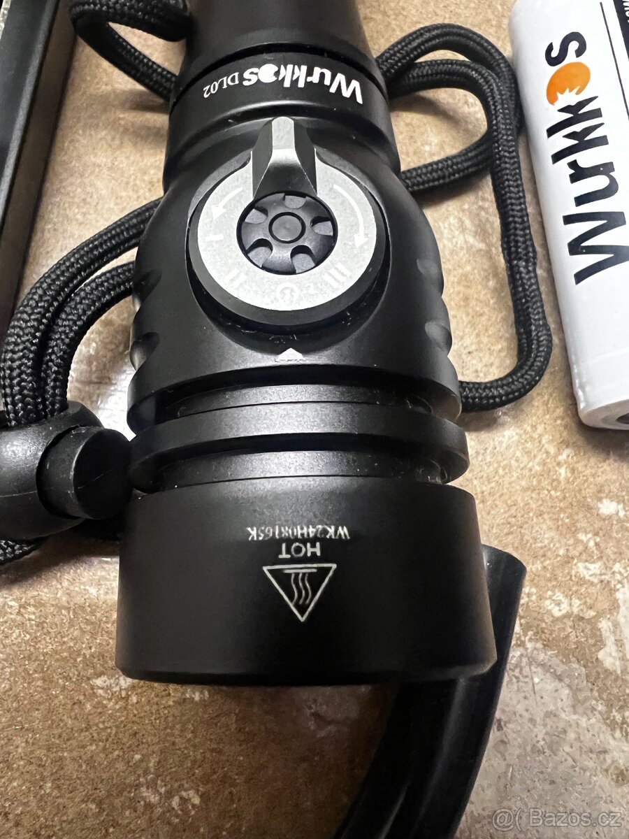LED ruční svítilna Wurkkos DL-02 3000 LM - 2