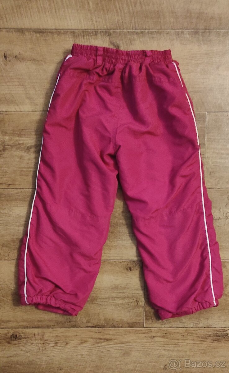 Teplé zimní kalhoty vel.110 - 2