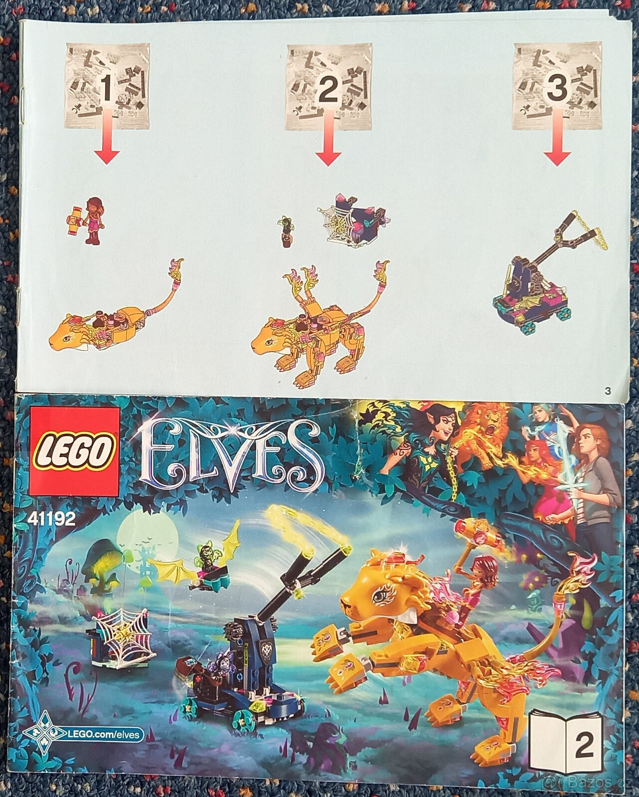 Lego Elves 41192 - Azari & the Fire Lion Capture - 2