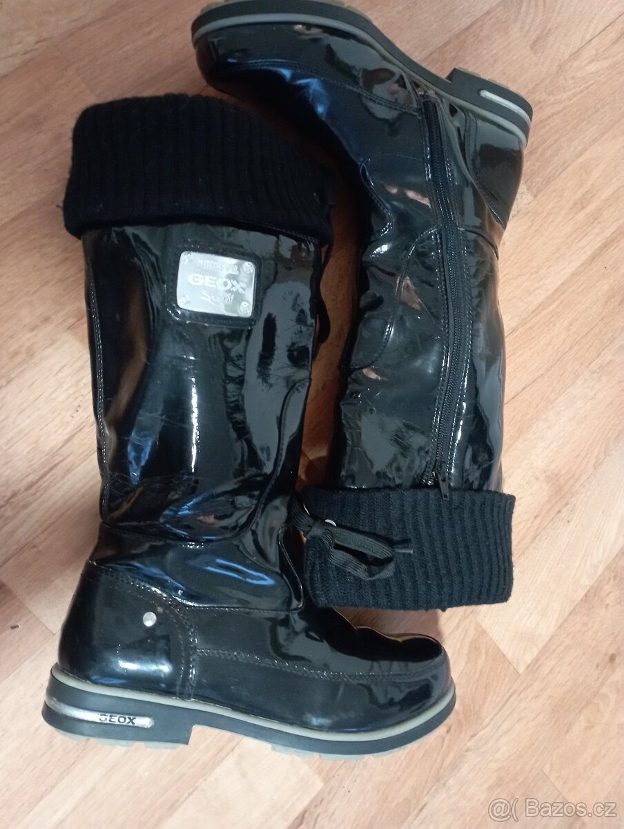 Zimní vysoké boty Geox vel.38, Super stav - 2