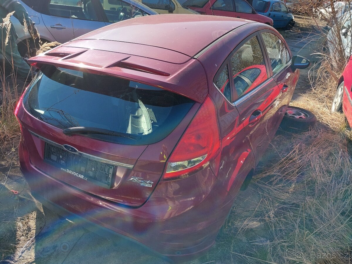 Ford Fiesta, motor SPJA, 71kW, 1,4L, 2009, náhradní díly - 2