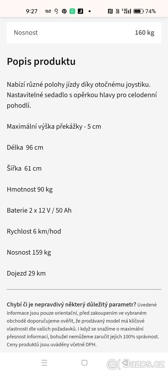 Elektrický vozík - 2