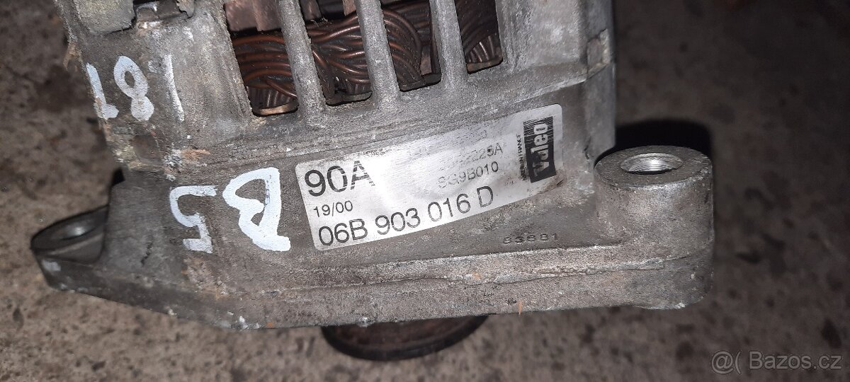 Alternator 1.8i audi vw 06B903016B - 2