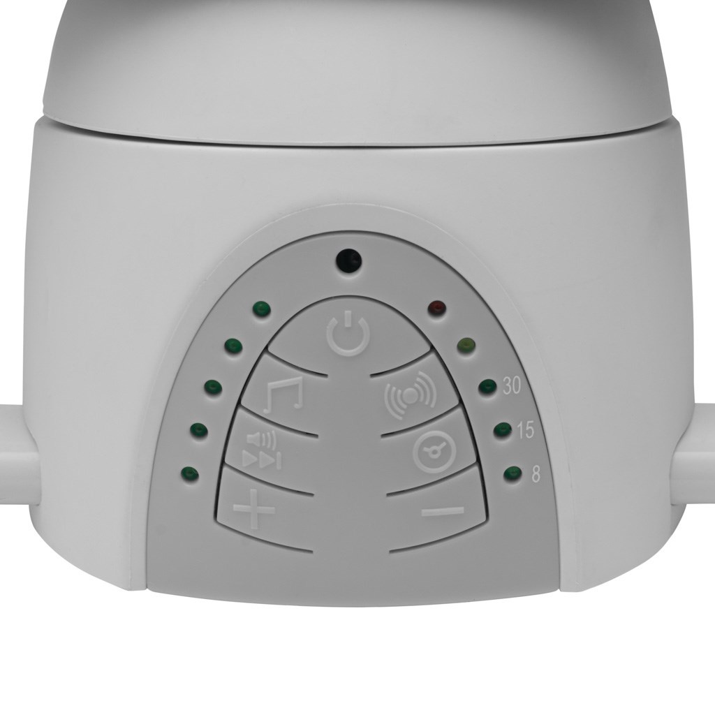 Dětské houpací lehátko NEW BABY SHAKY Gray - 2