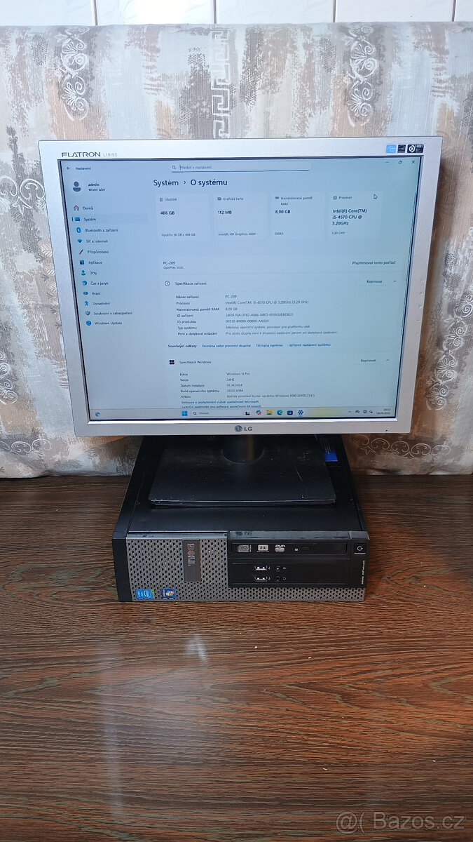 PC#209 Dell 3020, Core i5, 500GB, 8GB, Win11 - 2