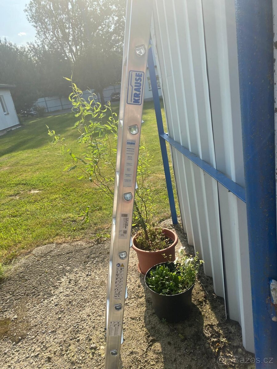 Regálový žebřík KRAUSE 3,2m s 12 stupni - 2