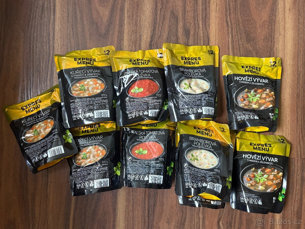 Expres menu trvanlivá jídla a polévky - 2