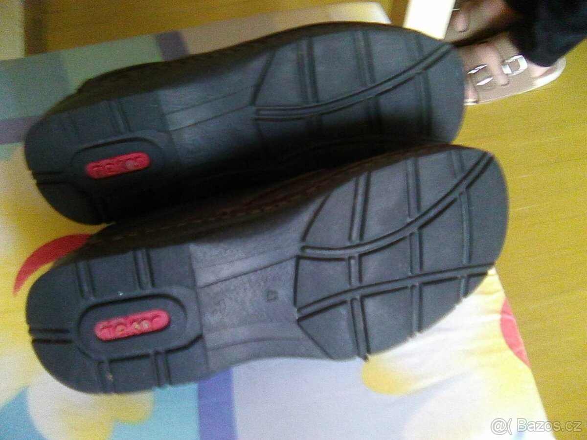 Prodám levně pánské kožené boty Rieker vel.41 - 2