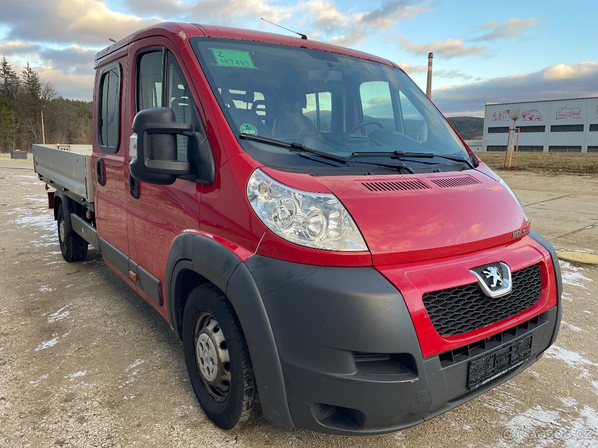Peugeot Boxer 3.0 HDI valník 7 míst - 2