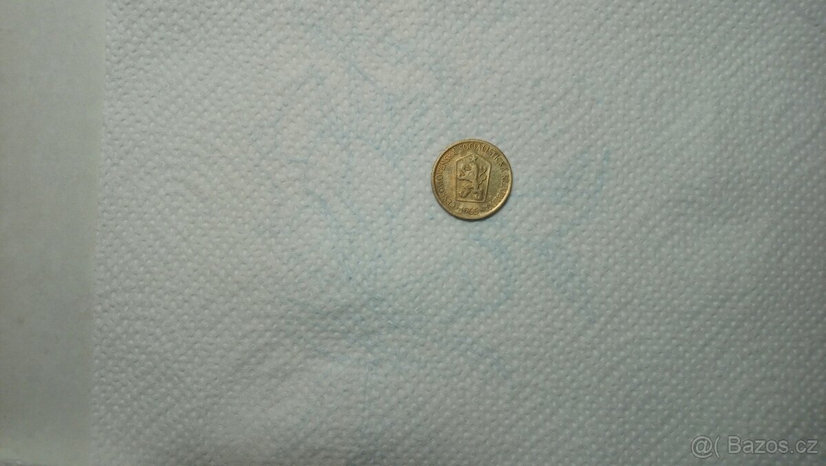 1 Kčs r. 1965, 1 mince UNC - 2