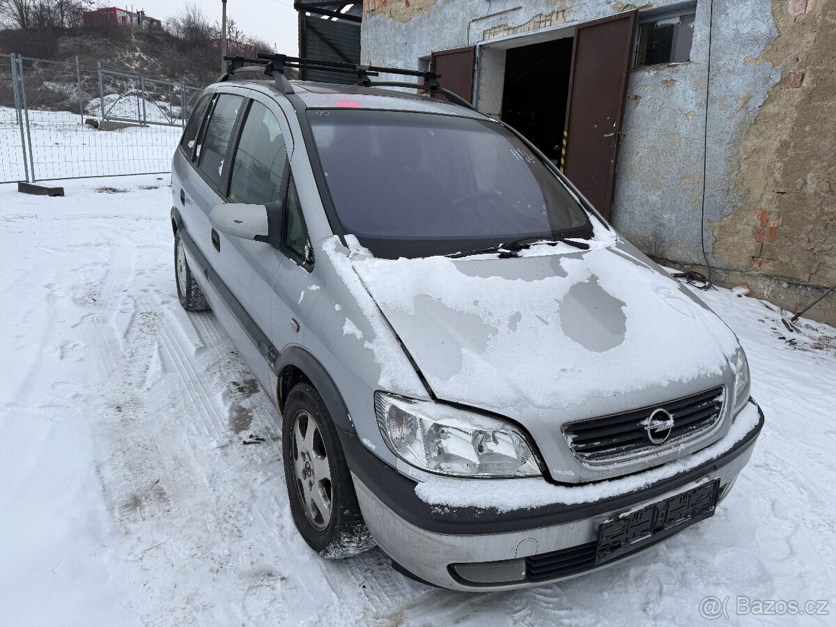 Náhradní díly - Opel Zafira 2.2i 108kW r.v. 2001 - 2