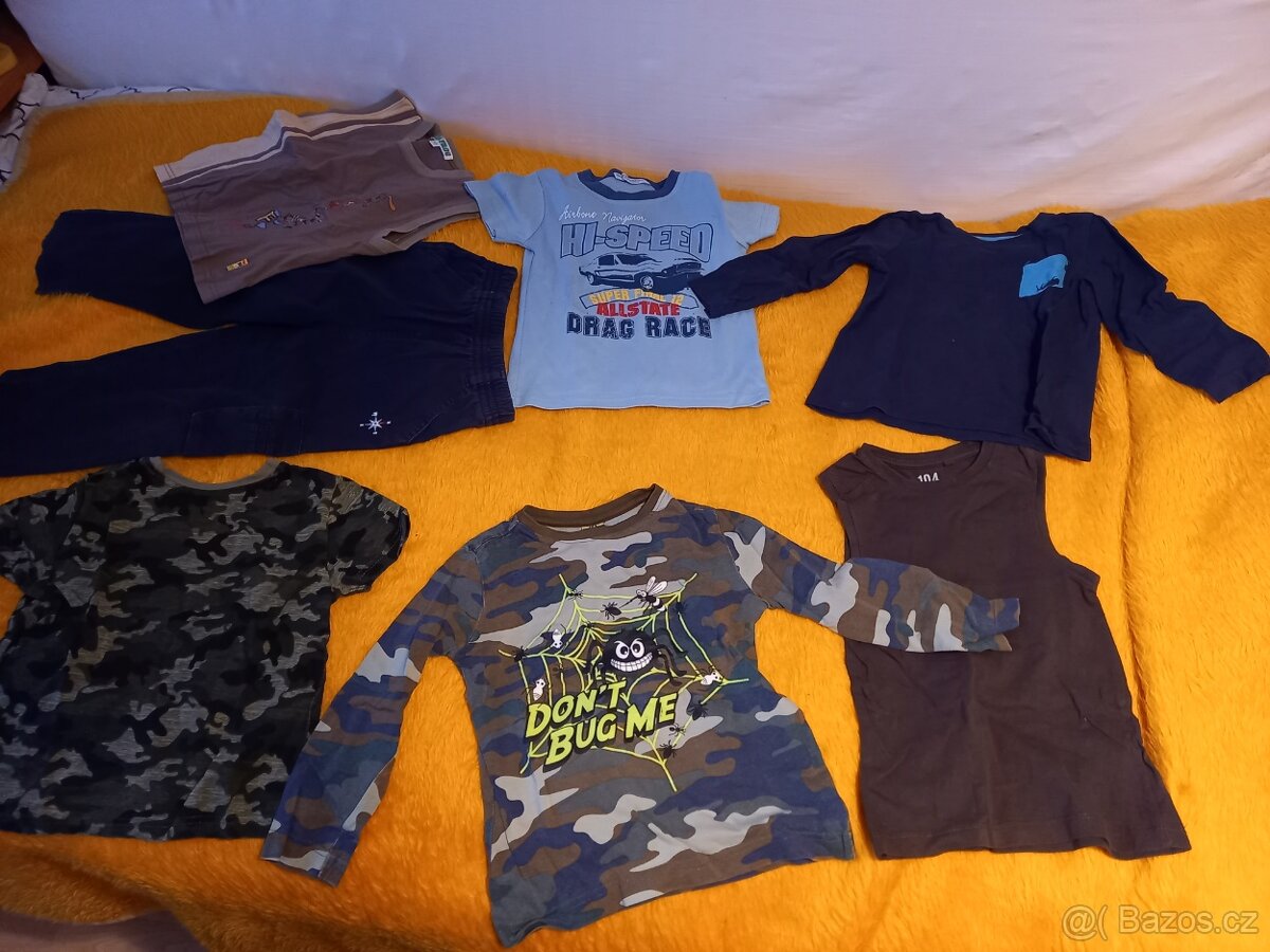 Prodám mix dětského oblečení velikosti 104. - 2