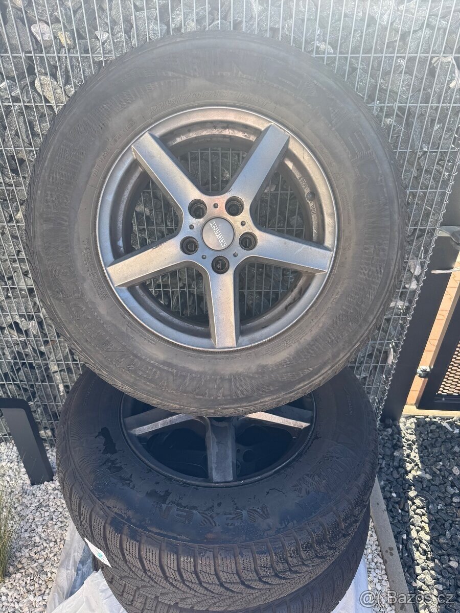 Alu kola a zimni gumy - 2